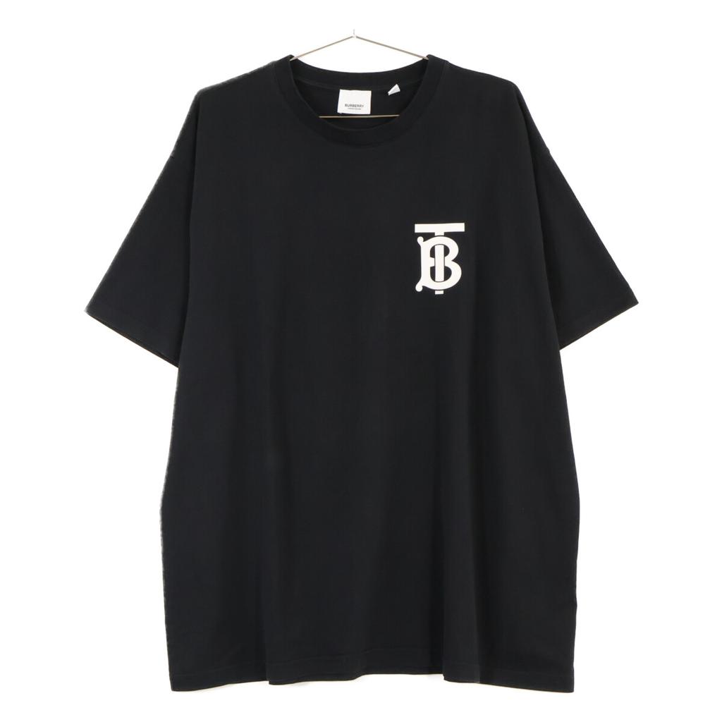 BURBERRY 8017484 Black EMERSON TB T-shirt tops L blackUsed