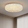 2026 new Italian resin ceiling light Nordic gold luxury bedroom light dining room decoration 40cm 50cm circular ceiling light