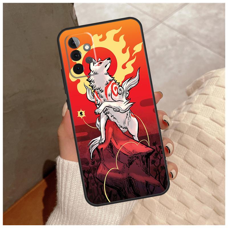 Japanese Style Anime Fox For Samsung Galaxy A13 A33 A53 A34 A54 A14 A15 A16 A26 A36 A56 A12 A32 A52 A06 A35 A55 Case