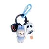 Halloween Flocking Mini Toys Cute Gift Baby-free Keychain Cartoon Bag Car Key Pendant