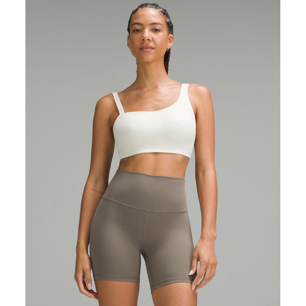 

Lululemon Мягкая пена Чашка Асимметричный Бюстгальтер Легкая Поддержка D DD Чашка Кость XXS