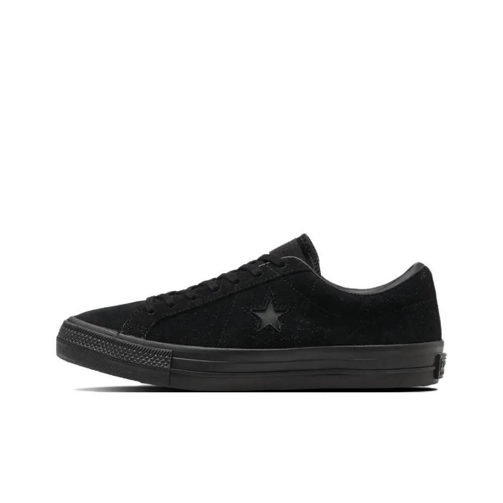 

New Converse One Star Anti Slip Wear Resistant Low Top Skateboard Shoes Unisex Black 34202051 42