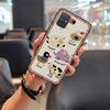 Waterproof Cover Phone Case For Samsung Galaxy A71/SM-A715F Cute Cartoon Silicone Anti-dust Dirt-resistant Full Wrap TPU