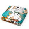 Coperta in Flanella di Perry l'Ornitorinco Invernale Calda Morbida Biancheria da Letto Coperte Divano Letto Tendenza Street Copriletto Copridivano Letto