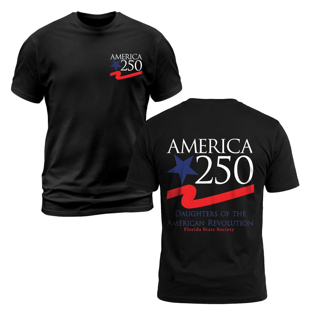USA 250 Years 17762026 Shirt Patriotic America Anniversary Tee L