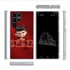 N-Nezha Anime Movie Capa Phone Case For Samsung S26 Ultra S25 Edge Galaxy S23 S21 S20 S24 FE S22 S10 Plus Cover Clear TPU Shell