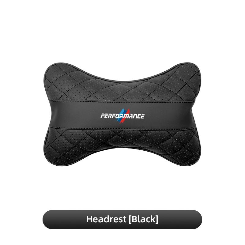 Car Seat Neck Pillow Headrest Lumbar Waist Support Cushion For BMW Performance E46 E39 E90 E91 E92 E60 E30 E60 E70 E84 E53 E87
