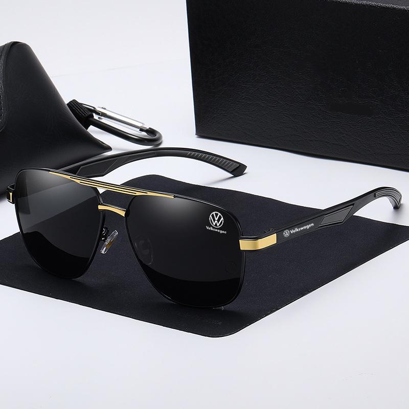 For VOLKSWAGEN VW Car High End Leisure Sunglasses Volkswagen R GTI Golf Tiguan Touareg Arteon Passat Jetta Polo Magotan Men Wome
