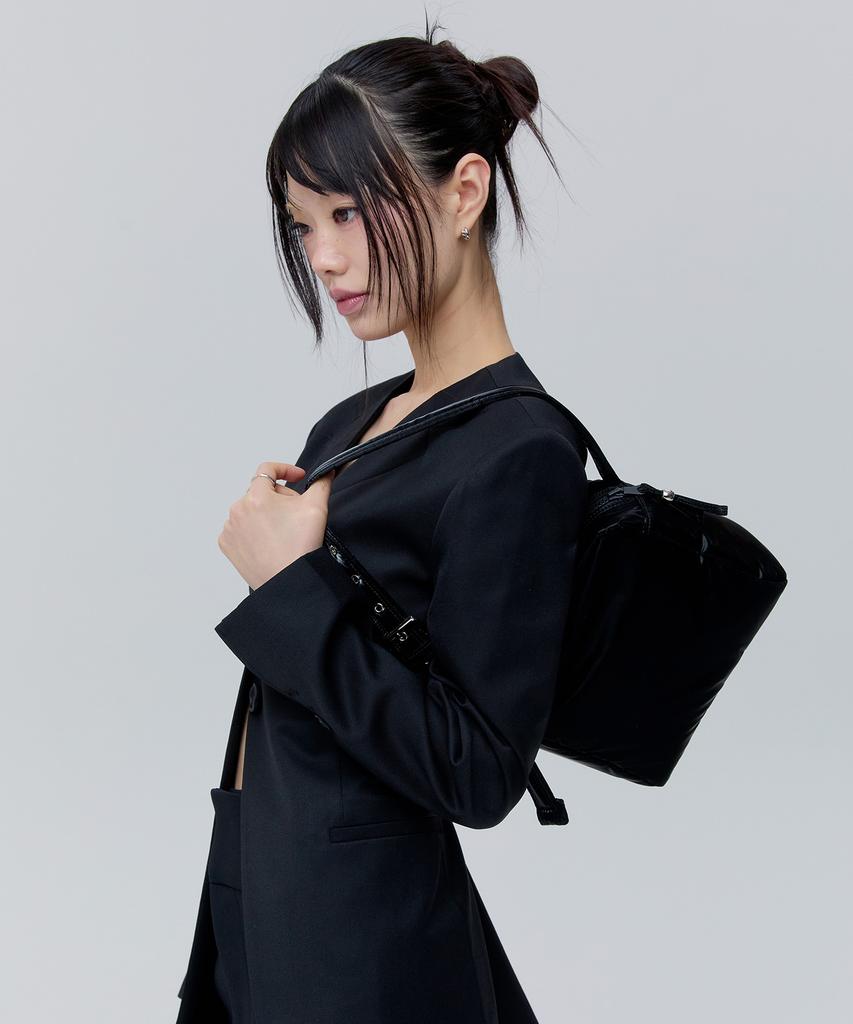 Sweetch Shoulder Bag M Glossy Black