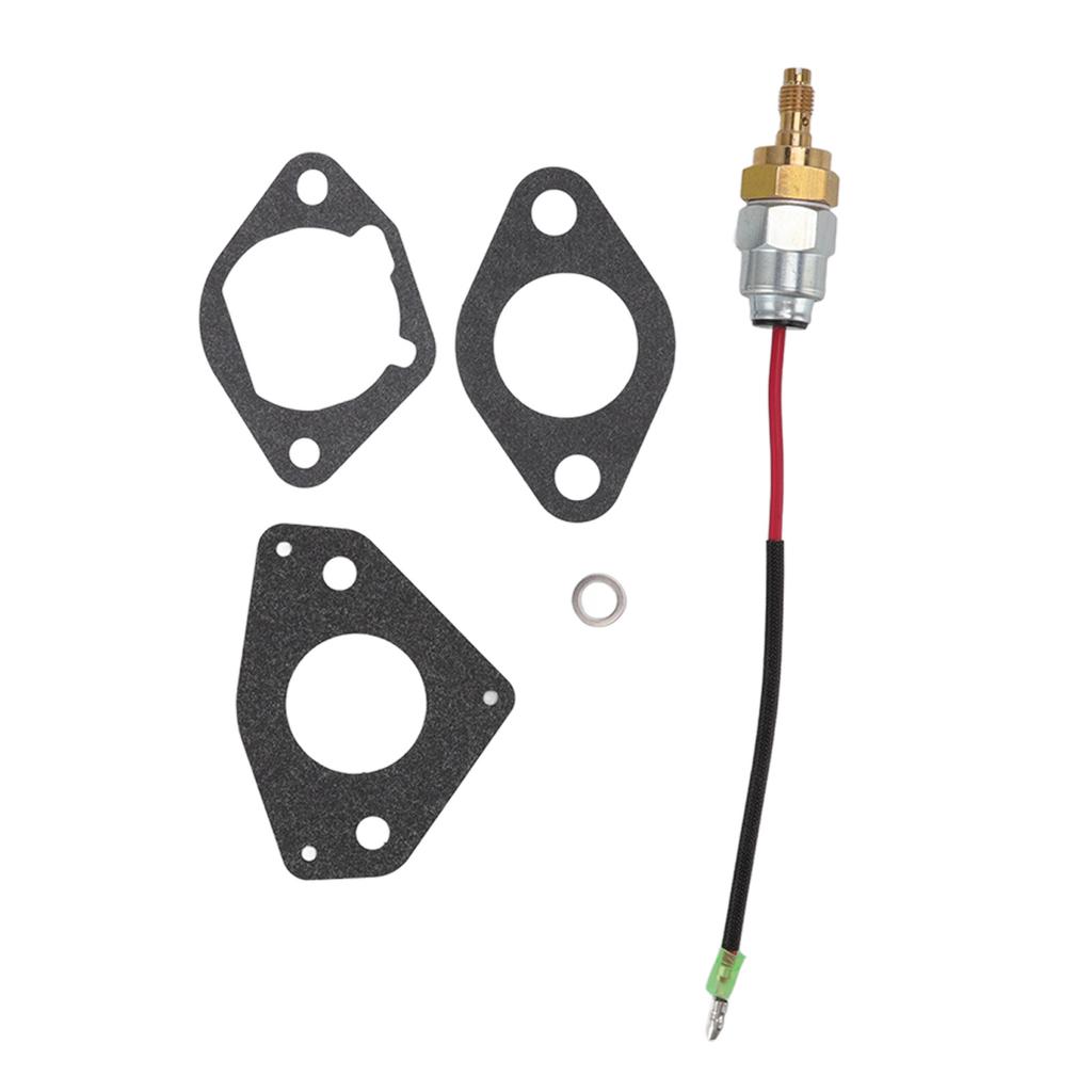 Carburetor Fuel Solenoid Replacement 24 757 45 S with Gaskets For Kohler Command and Courage Engines
