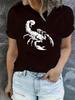 Scorpion Graphic Black Cotton T-shirt