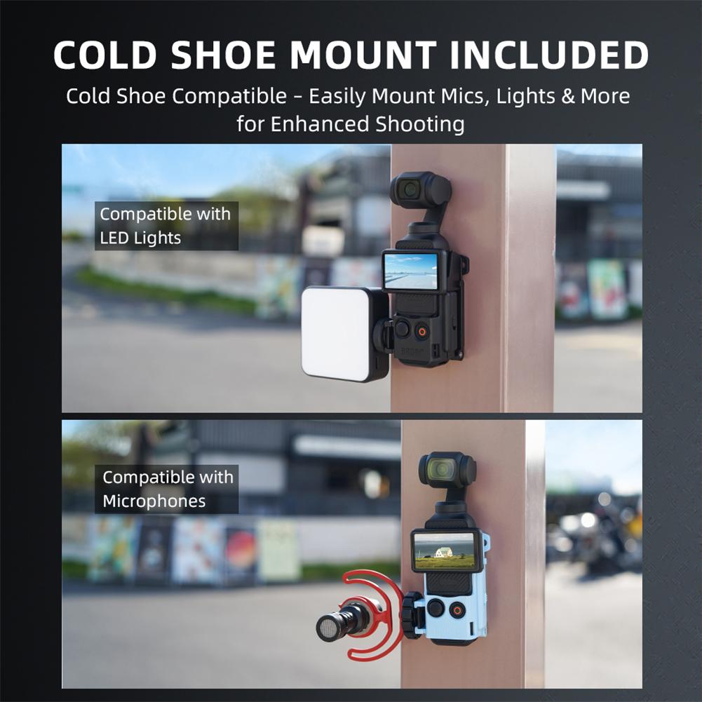 Clip Holder Mount Adjustable Expansion Adapter Magnetic Base Camera Holder for DJI Pocket 3 Camera Accessories