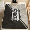 BJK Flannel Blanket, High quality Comfortable for All Seasons, Home Decor, Warmth and Comfort