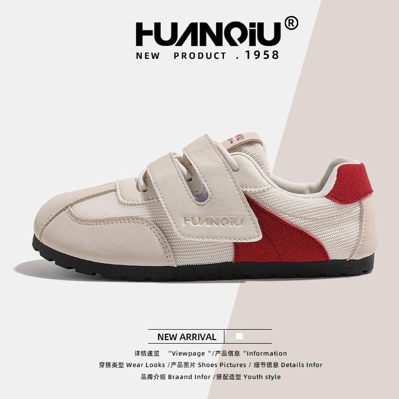 Global mesh versatile little white shoes women's KMXFX8093 summer new breathable niche student moral training shoes women