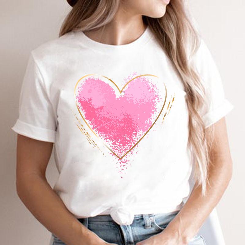 Fashion Cartoon Tshirt FeUnisex S Trend Clothing T Shirt Women River New Mountain Tee Lady Graphic Top Clothes Short Sleeve