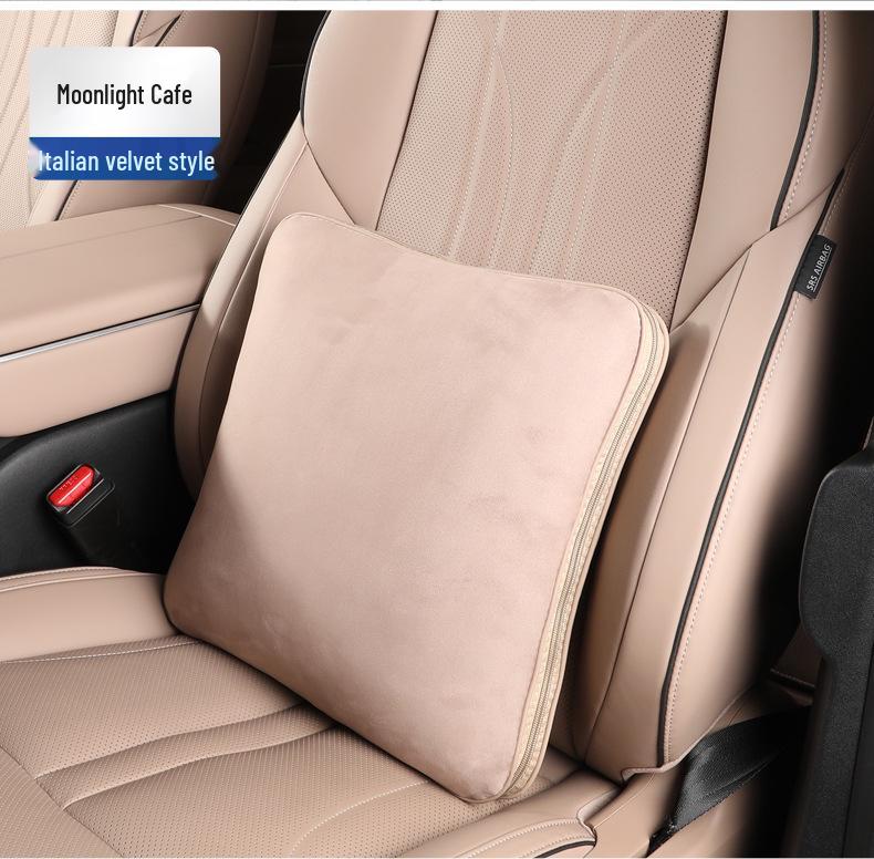 XPeng Original Car Pillow Blanket: Dual-Use Throw Pillow and Lumbar Support for Car Interior Decoration