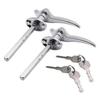 2 Stück Für 1932 1933 1934 Ford Coupe Auto Außen Verriegelbare Türgriffe mit 4 Schlüsseln