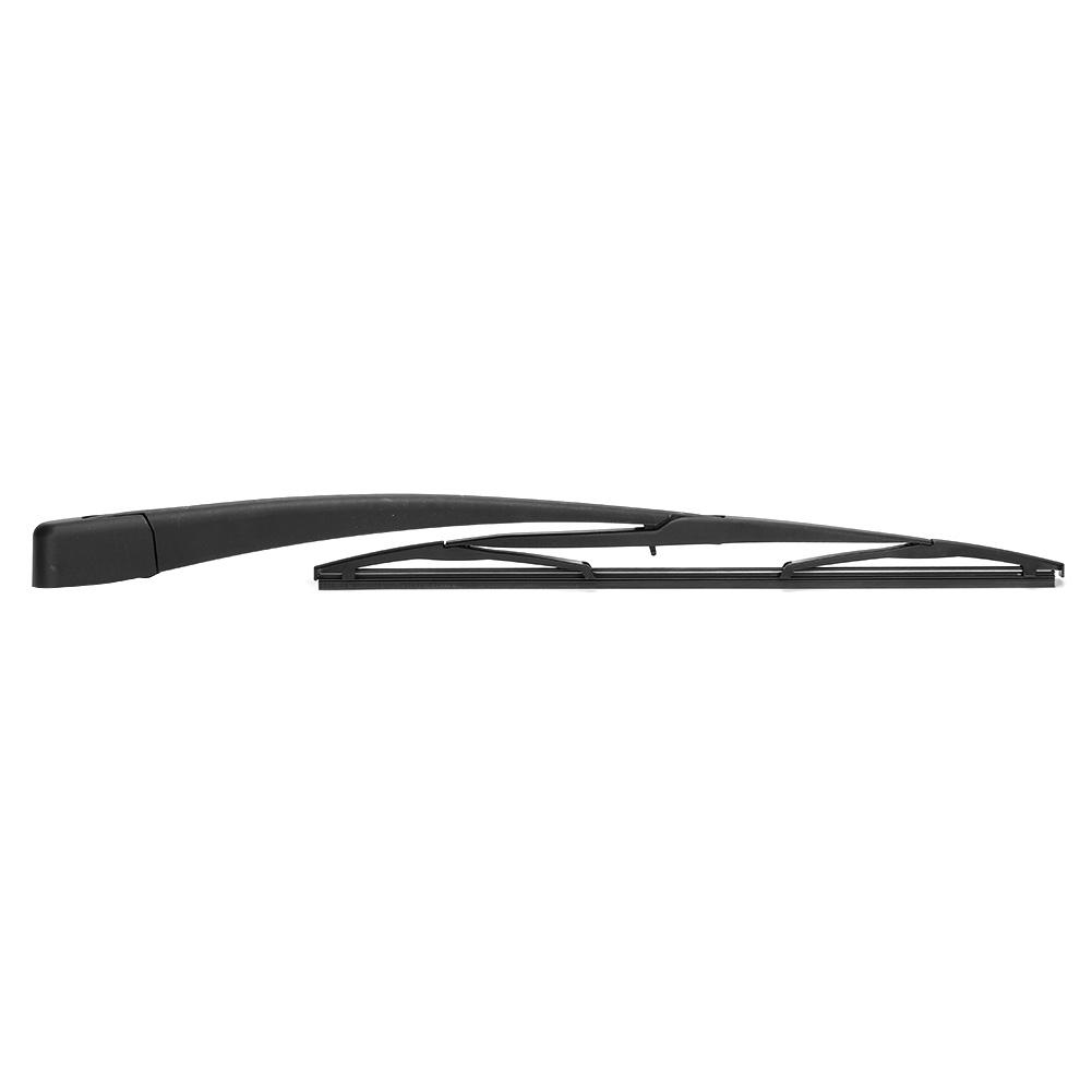 Black Car Rear Windshield Wiper Blade Arm Kit Fit for Mazda 3 Hatchback 2003 2008