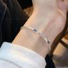 Women's Simple Versatile One-Word Letter Bracelet: Trendy, Stackable, Sweet, Cool, and Fashionable Niche Jewelry