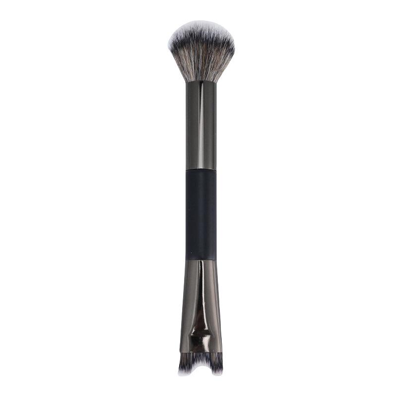 

1/3pcs Nose Contour Brushes 2 in 1 Dual-Ended Fluffy U Shaped Angled Makeup Concealer Brushes Nose Shaping Concealing Sculpting