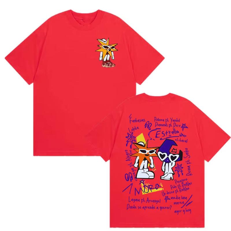 Rapper MORA Album Tour 2025 Merch Tee Shirt Unisexs Women Harajuku Fashion Vintage Tshirt Summer Casual Cotton Oversized T Shirts