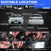 New T10 LED W5W Super Bright 350LM Plastic Protect Smd Car Interior Light Read Door License Plate Wedge Lamp DC12V White