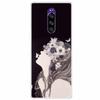 Funda de Silicona Suave para Sony Xperia 1 Funda Moda Transparente Fundas de Teléfono Tigre para Sony Xperia1 XZ4 SO-03L SOV40 J8110 Coque Parachoques