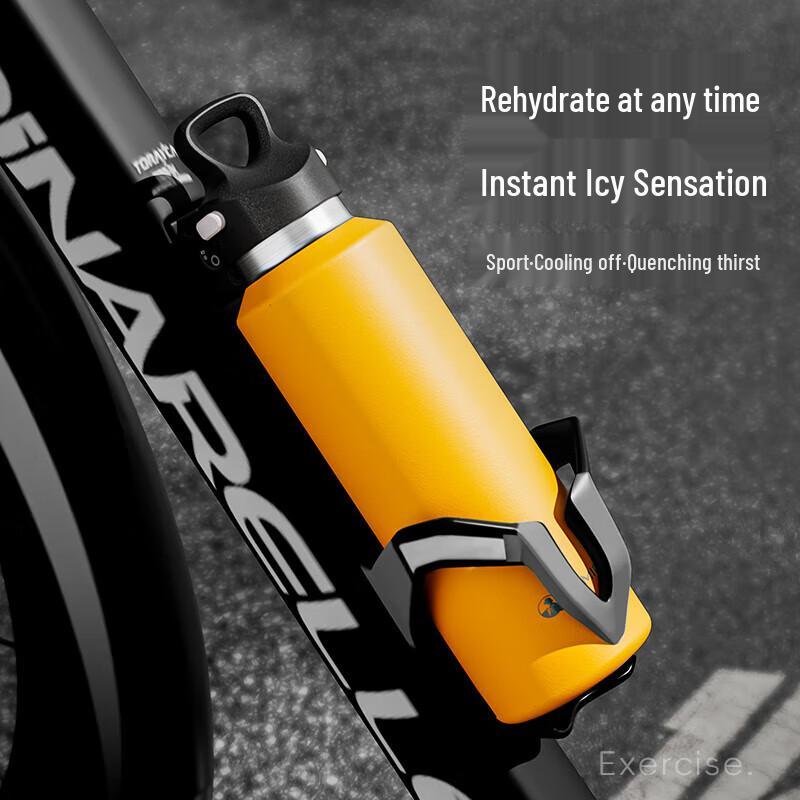 

Temeike Hermes Orange Insulated Stainless Steel Water Bottle