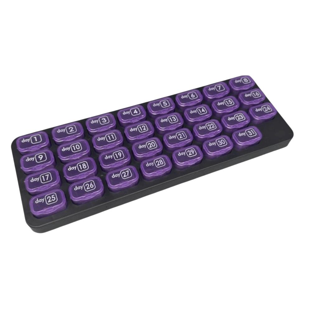 21/28/31 Grids Medicine Box Portable Large Capacity Medicine Storage Box Transparent Detachable Pill Box Daily Medicine