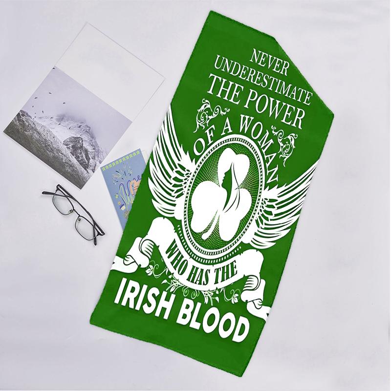 Irish Fashion Beach Towel: Ideal for Summer Adventures Soft, absorbent and quick drying suitable for swimming and bathing