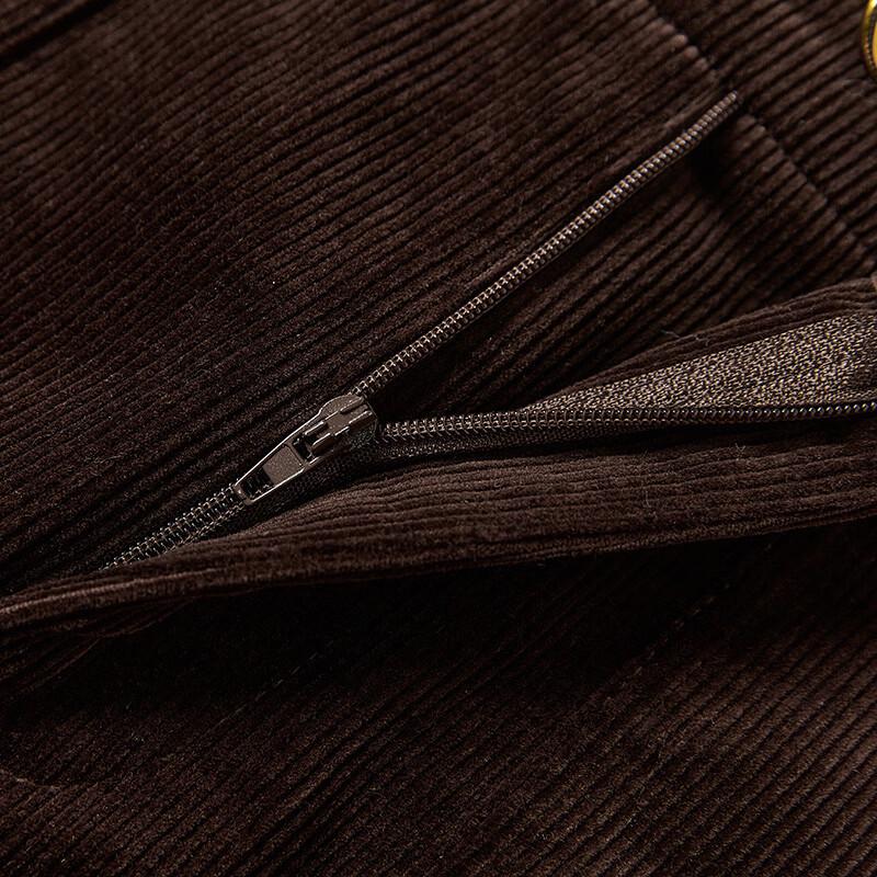 Women's Vintage High-Waist Corduroy Wide-Leg Pants
