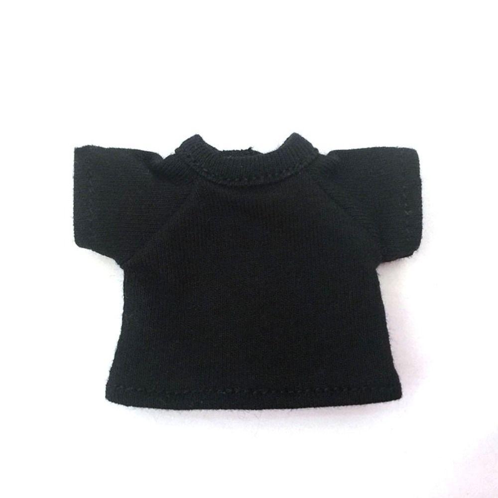 

Cartoon Dolls T-shirt Short Sleeve Doll Dress Up Toy Cotton Doll Clothes Children Gift style 15