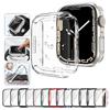 Durable Pc Case With Hd Clear Screen Protector For Apple Watch Protects Against Accidental Drops