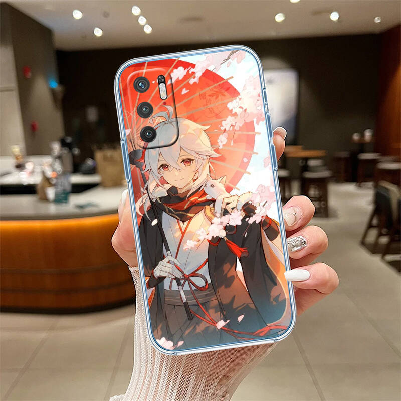 Genshin Impact Cute Phone Case for Motorola G14 G15 G24 G30 G31 G32 G34 G41 G42 G51 G52 G50 G60S G60 G62 G72 G71 G73 G84 G85 G200 E32