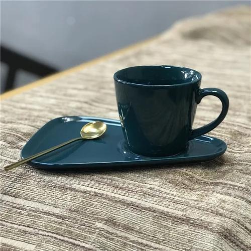 

Кофейная чашка для молочного чая, офисная, гостиничная, для досуга, чайная, подарочная коробка, чашка с ложкой, европейская, роскошная, керамическая, офисная кофейная чашка, для кемпинга