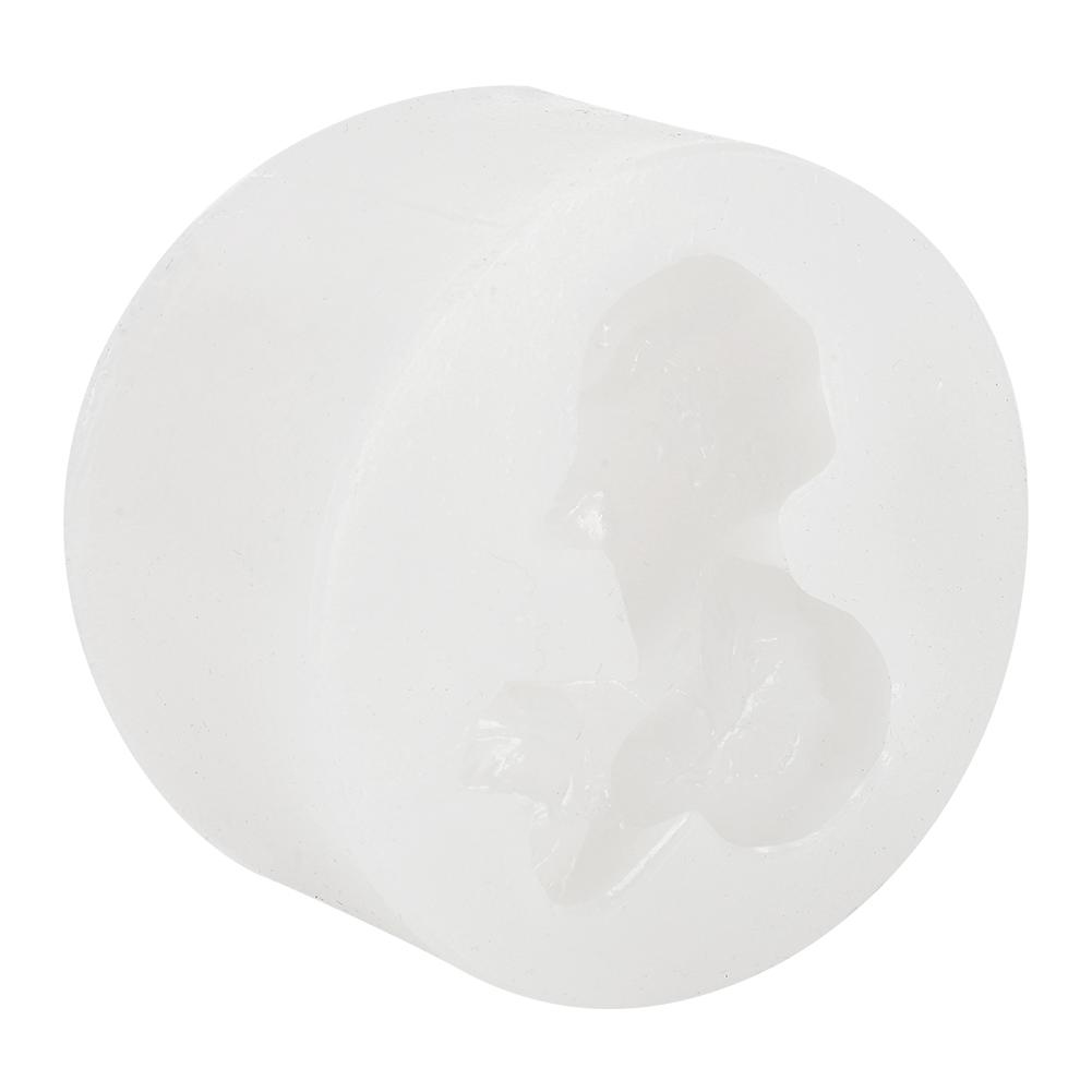 

Handcraft Cute Angel Pattern Silicone Mold DIY Cake Mould Decoration for Soap Candle Making