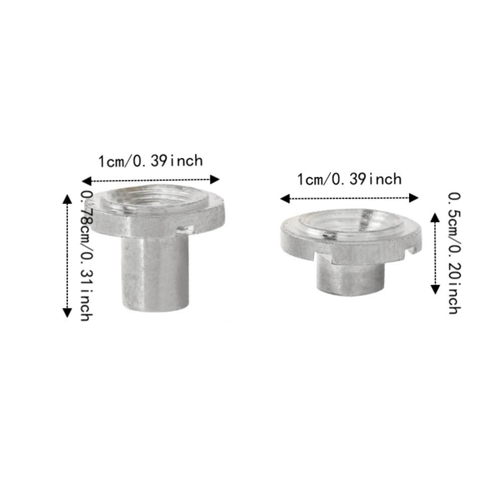 2Sets With Screw String Tree Retainer Metal String Retainer Accessory For Electric Guitar серебряный