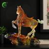 Lunar New Year Tang Horse Souvenir: Year of the Horse Glazed Desktop Ornament - Perfect Business Gift for Leaders