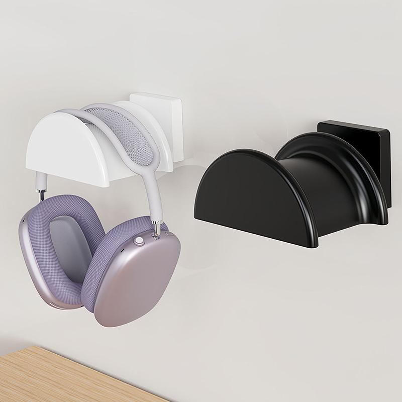 Univerzální lepící stojánek na sluchátka Montáž na stěnu Úspora místa Stojan na displej pro sluchátka Háček na sluchátka Pro herní sluchátka 1 ks
