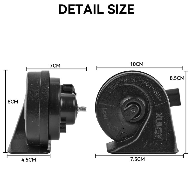Bocina de Caracol 12V 410/510Hz Bocinas de Auto Ruidosas Para Mercedes Benz 218 CS205 C238 C292 W167 C217 A217 W177 W221 A2535421200 A2535421300