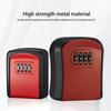 1PC Lock Key Storage Box Montaggio a parete Lock Box esterno per chiavi di casa Key Safe con serratura a combinazione Capacità 5 chiavi