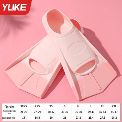 Yu Ke Kids Silicone Swim Training Fins