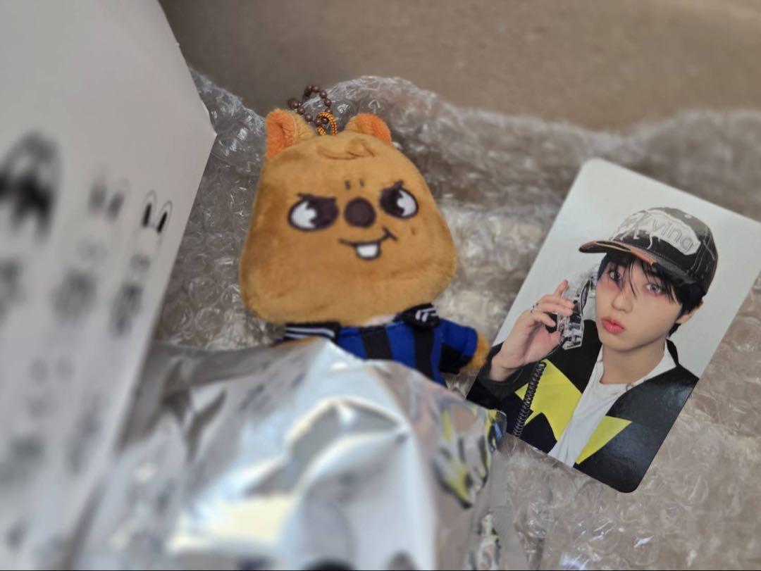 

[USED] StrayKids SKZOO Keyring Han Ji-sung Trading Card Set