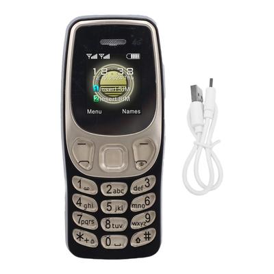 Unlocked Phone for Seniors Dual SIM 4G LTE Elderly Mobile Phone with SOS Key MP3 Playback Black Gold