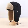 Men Women Winter Cycling Skiing Snow Windproof Warm Bomber Hat Soft Earflap Cap