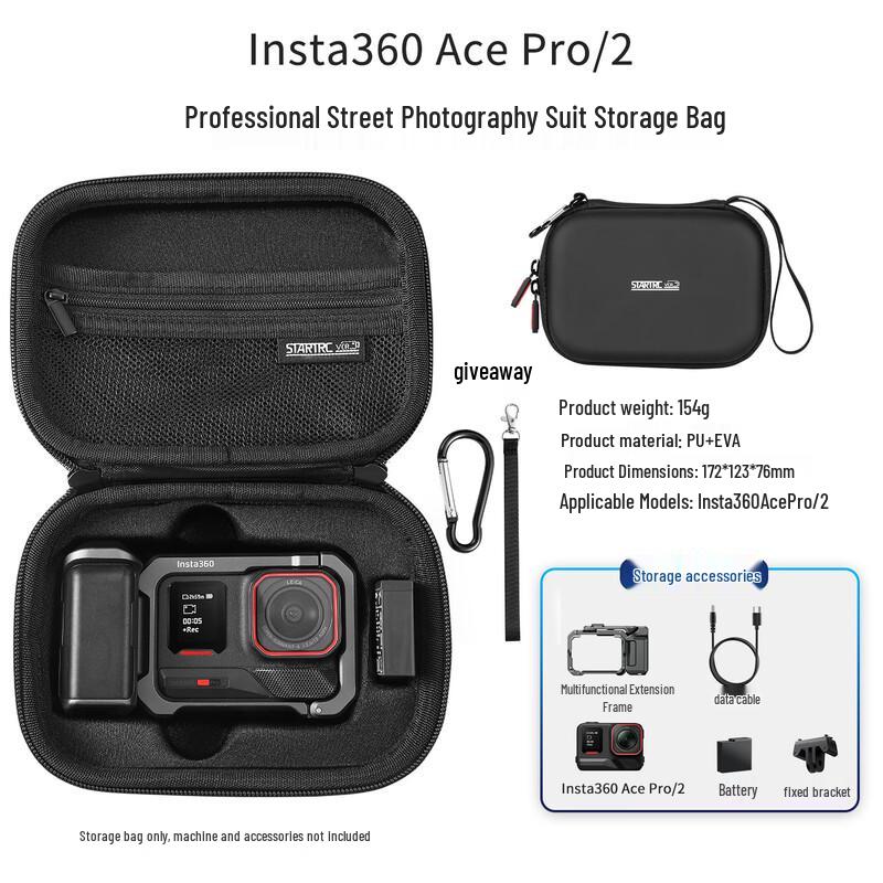 

Insta360 Ace Pro 2 Street Photography Kit Hard Case