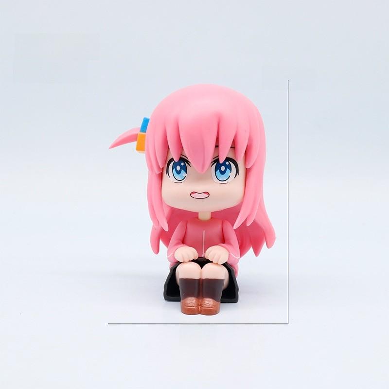 Pvc Sitting Pose Hijikata Toshiro Car Model With Decorative Anime Collectible For Enthusiasts