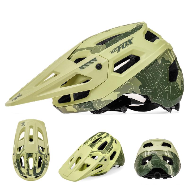 BATFOX Cycling Helmet Speed MTB Cycling Helmet Integrally-molded Bike Mountain Cycling Specialized Original Cycling Helmet