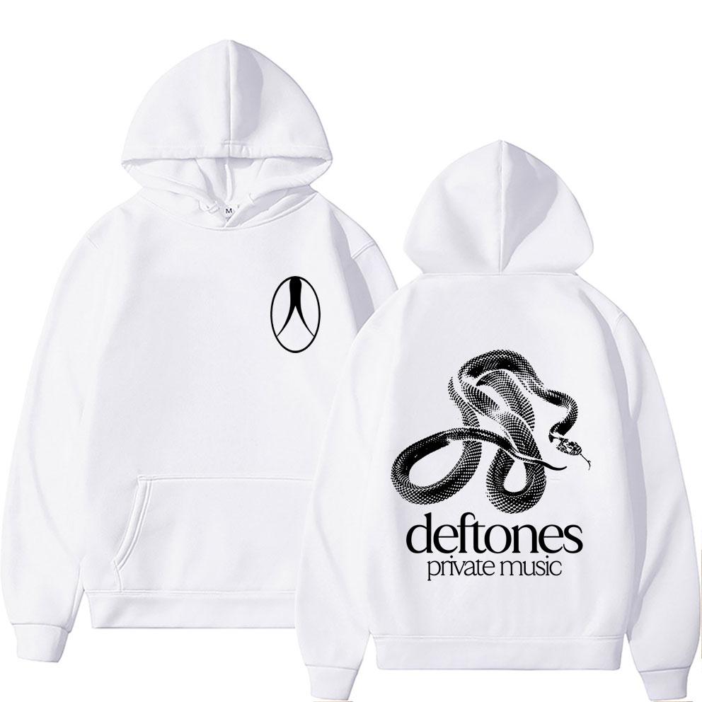 

Худі з графікою змії Deftones для чоловіків і жінок, повсякденне, фліс, бавовна, вінтажні худі, чоловічі оверсайз, вуличний одяг S