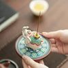 Incense Holder Original Stick Incense Burner Chinese Tea Ceremony Aroma Ornament for Home Tea Table Decor Accessory